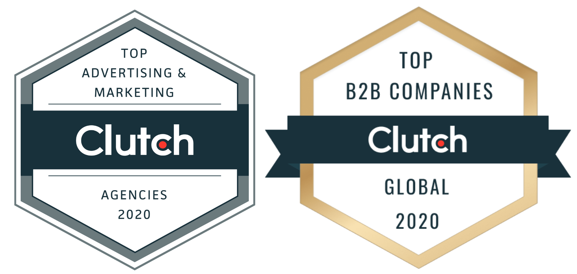 Clutch Award Badges 2020